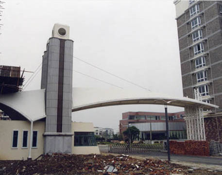 出入口膜結構2